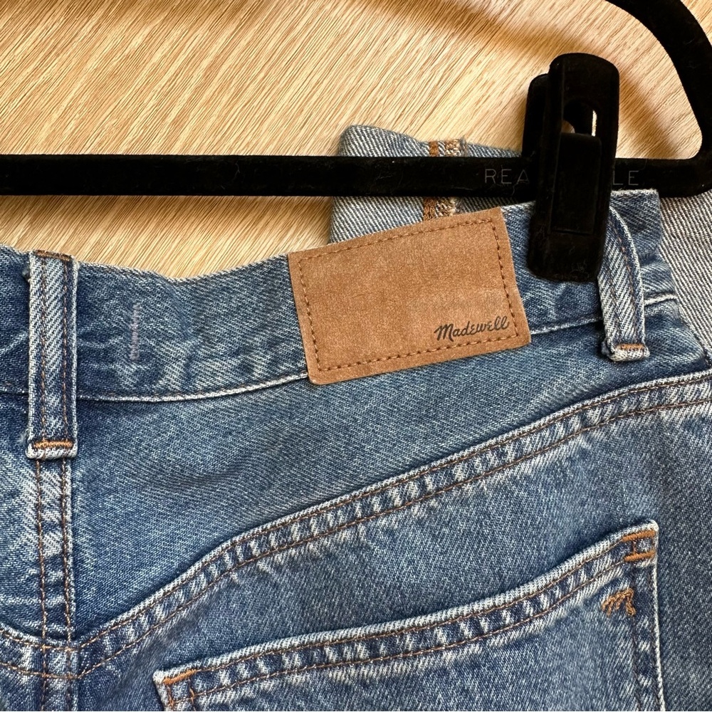 Madewell Super Wide Leg Jeans in Blue - Picture 6 of 8